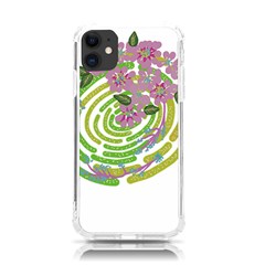 Abstract T- Shirt Tropical World T- Shirt Iphone 11 Tpu Uv Print Case by EnriqueJohnson