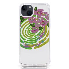 Abstract T- Shirt Tropical World T- Shirt Iphone 14 Plus Tpu Uv Print Case by EnriqueJohnson