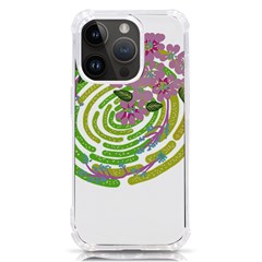 Abstract T- Shirt Tropical World T- Shirt Iphone 14 Pro Tpu Uv Print Case by EnriqueJohnson