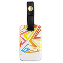 African Patterns T- Shirt Africa Is My Dna T- Shirt Luggage Tag (one Side) by EnriqueJohnson