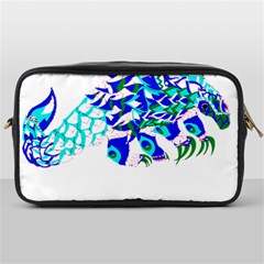 Armadillo T- Shirtthe Magnificent Armored Pangolin Ecopop Art T- Shirt Toiletries Bag (one Side) by EnriqueJohnson