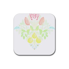 Aromatherapy T- Shirt Aromatherapy T- Shirt Rubber Coaster (square) by EnriqueJohnson