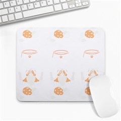 Australian Shepherd Dog Cute Pattern T- Shirt Australian Shepherd Dog Cute Pattern T- Shirt Large Mousepad by EnriqueJohnson