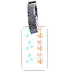 Australian Shepherd Dog Pattern T- Shirt Australian Shepherd Dog Cute Pattern T- Shirt (2) Luggage Tag (two Sides) by EnriqueJohnson