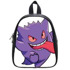 Purple Funny Monster School Bag (small) by Sarkoni