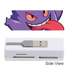 Purple Funny Monster Memory Card Reader (stick) by Sarkoni