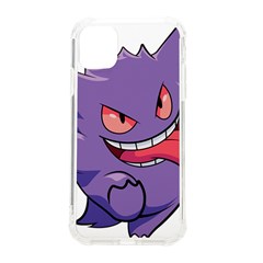 Purple Funny Monster Iphone 11 Tpu Uv Print Case by Sarkoni