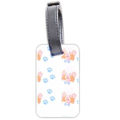 Australian Shepherd Dog Pattern T- Shirt Australian Shepherd Dog Cute Pattern T- Shirt Luggage Tag (two Sides) by EnriqueJohnson