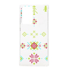 Christmas Cross Stitch Pattern Effect Holidays Symmetry Samsung Galaxy Note 20 Ultra Tpu Uv Case by Sarkoni