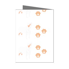 Australian Shepherd T- Shirt Australian Shepherd Dog Pattern T- Shirt Mini Greeting Cards (Pkg of 8)