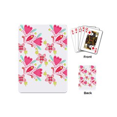 Batik T- Shirt Batik Flower Pattern 7 Playing Cards Single Design (mini) by EnriqueJohnson