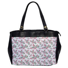 Christmas Shading Festivals Floral Pattern Oversize Office Handbag by Sarkoni