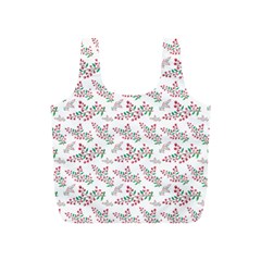 Christmas Shading Festivals Floral Pattern Full Print Recycle Bag (s) by Sarkoni