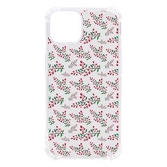 Christmas Shading Festivals Floral Pattern Iphone 13 Tpu Uv Print Case by Sarkoni