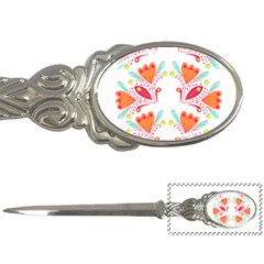 Batik T- Shirt Batik Flower Pattern8 Letter Opener by EnriqueJohnson