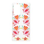 Batik T- Shirt Batik Flower Pattern8 Samsung Galaxy Note 20 Ultra TPU UV Case Front