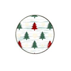 Christmas Tree Snowflake Pattern Hat Clip Ball Marker by Sarkoni