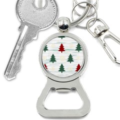 Christmas Tree Snowflake Pattern Bottle Opener Key Chain by Sarkoni