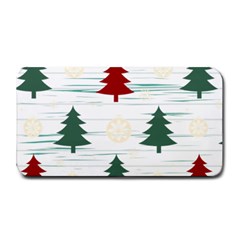 Christmas Tree Snowflake Pattern Medium Bar Mat by Sarkoni