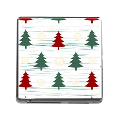 Christmas Tree Snowflake Pattern Memory Card Reader (square 5 Slot) by Sarkoni