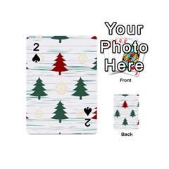 Christmas Tree Snowflake Pattern Playing Cards 54 Designs (mini) by Sarkoni