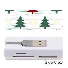 Christmas Tree Snowflake Pattern Memory Card Reader (stick) by Sarkoni