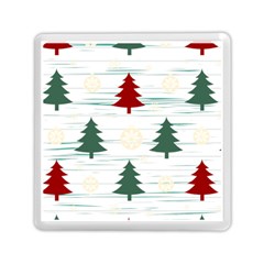 Christmas Tree Snowflake Pattern Memory Card Reader (square) by Sarkoni