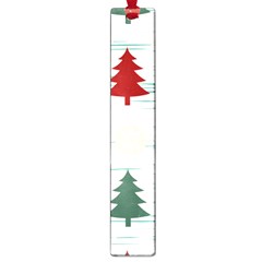 Christmas Tree Snowflake Pattern Large Book Marks by Sarkoni