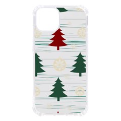 Christmas Tree Snowflake Pattern Iphone 13 Tpu Uv Print Case by Sarkoni