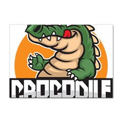 Funny Crocodile Sticker A4 (100 Pack) by Sarkoni