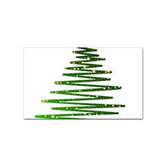 Christmas Tree Holidays Sticker (rectangular) by Sarkoni