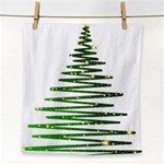 Christmas Tree Holidays Face Towel Front