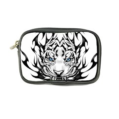 White And Black Tiger Coin Purse by Sarkoni