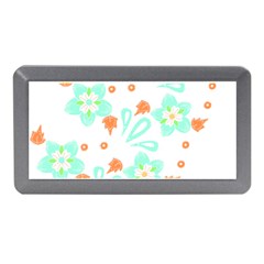 Batik T- Shirt Batik Flowers Pattern 15 Memory Card Reader (mini)