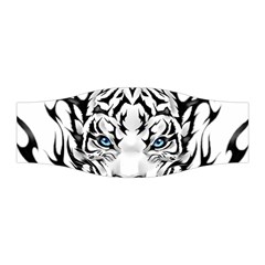 White And Black Tiger Stretchable Headband