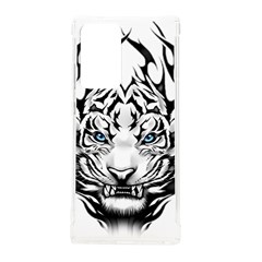 White And Black Tiger Samsung Galaxy Note 20 Ultra Tpu Uv Case by Sarkoni