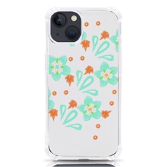 Batik T- Shirt Batik Flowers Pattern 15 Iphone 13 Tpu Uv Print Case by EnriqueJohnson