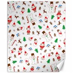 Christmas Santa Claus Pattern Canvas 16  x 20  15.75 x19.29  Canvas - 1