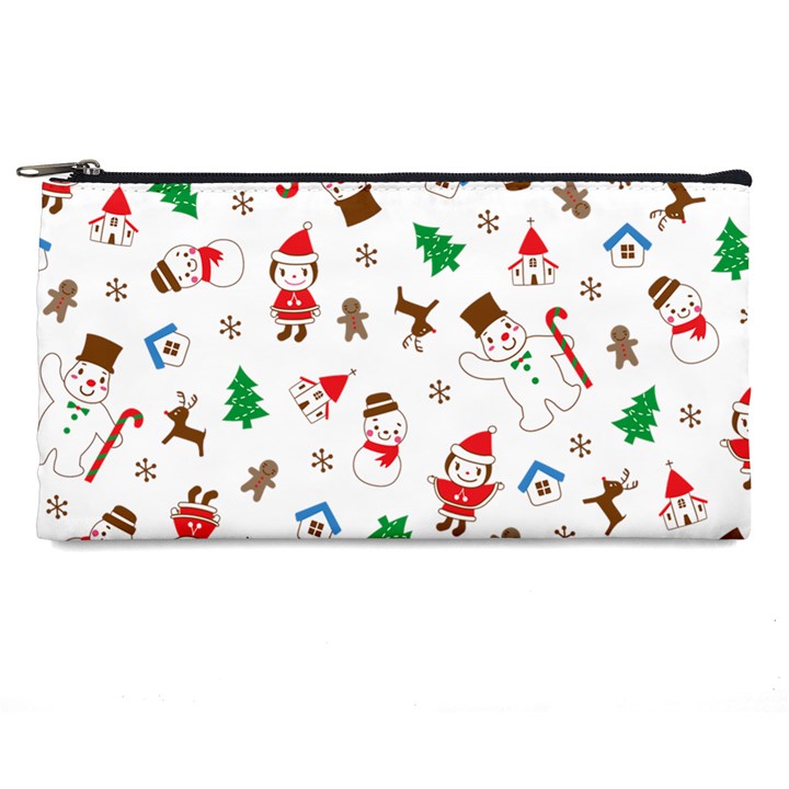 Christmas Santa Claus Pattern Pencil Case