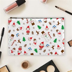 Christmas Santa Claus Pattern Cosmetic Bag (Large)