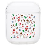 Christmas Santa Claus Pattern AirPods 1/2 Case Front