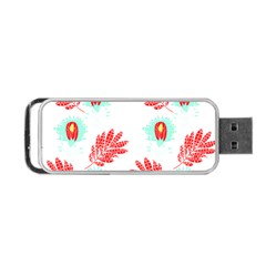 Batik T- Shirt Batik Flowers Pattern 17 Portable Usb Flash (two Sides) by EnriqueJohnson