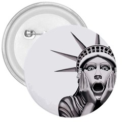 Funny Statue Of Liberty Parody 3  Buttons by Sarkoni