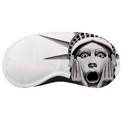 Funny Statue Of Liberty Parody Sleep Mask by Sarkoni