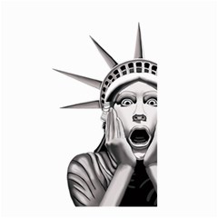 Funny Statue Of Liberty Parody Small Garden Flag (two Sides) by Sarkoni