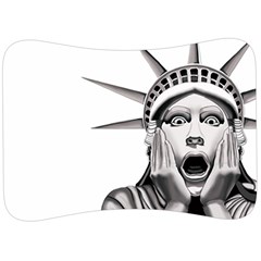 Funny Statue Of Liberty Parody Velour Seat Head Rest Cushion