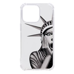 Funny Statue Of Liberty Parody Iphone 13 Pro Tpu Uv Print Case by Sarkoni