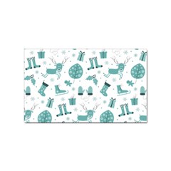 Christmas Seamless Pattern Design Sticker (rectangular) by Sarkoni