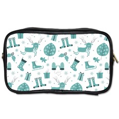 Christmas Seamless Pattern Design Toiletries Bag (two Sides) by Sarkoni