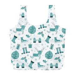 Christmas Seamless Pattern Design Full Print Recycle Bag (l) by Sarkoni